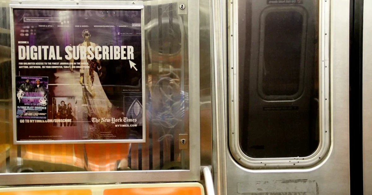 New York Times misses digital subscriber estimates, shares slide lower