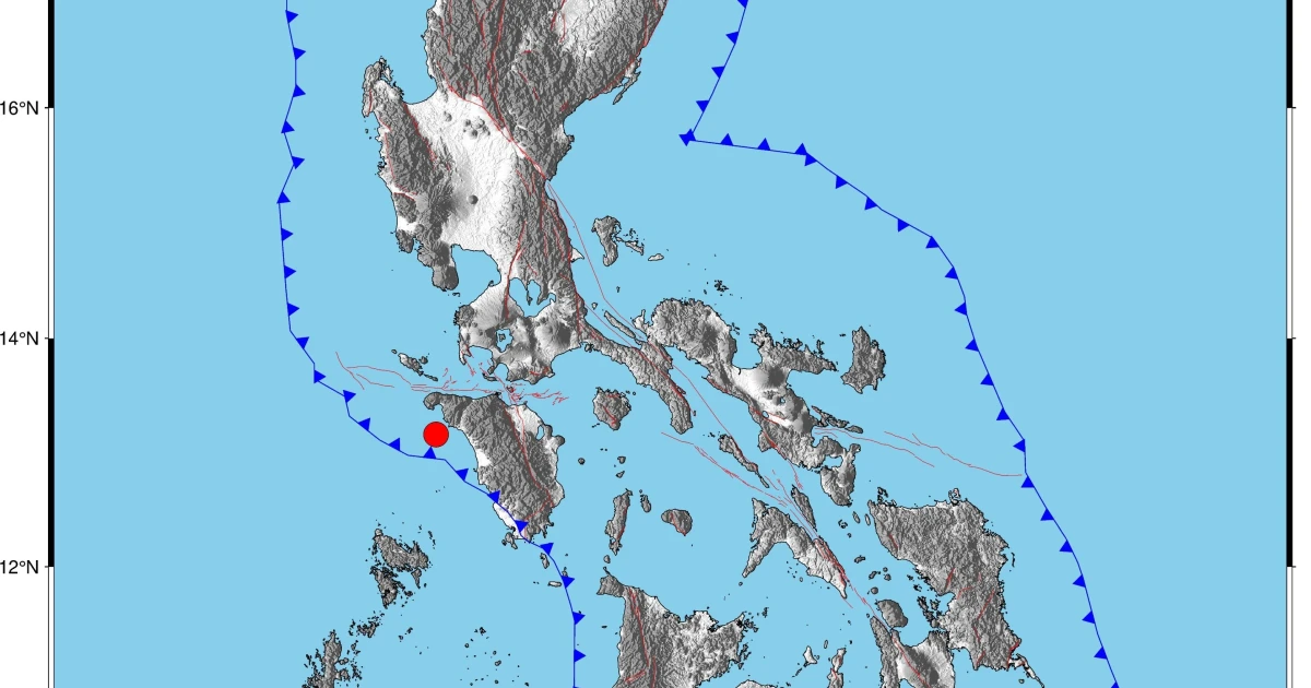5.8 magnitude earthquake strikes off western Philippines, shakes Manila
