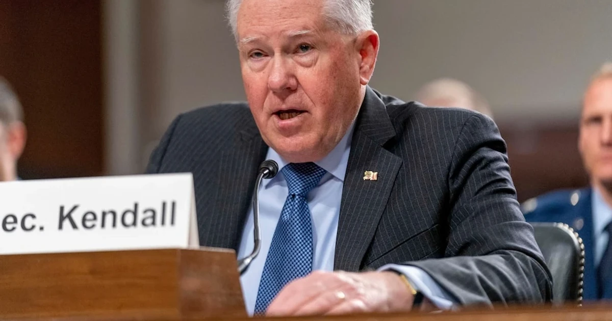 Pentagon revokes Frank Kendall’s classified access over Air Force One leak
