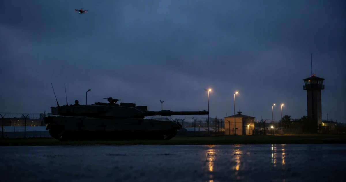 Germany on alert after drones spotted above military base