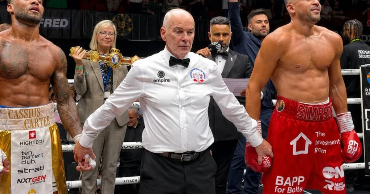 Callum Simpson reclaims British and Commonwealth titles in rematch win