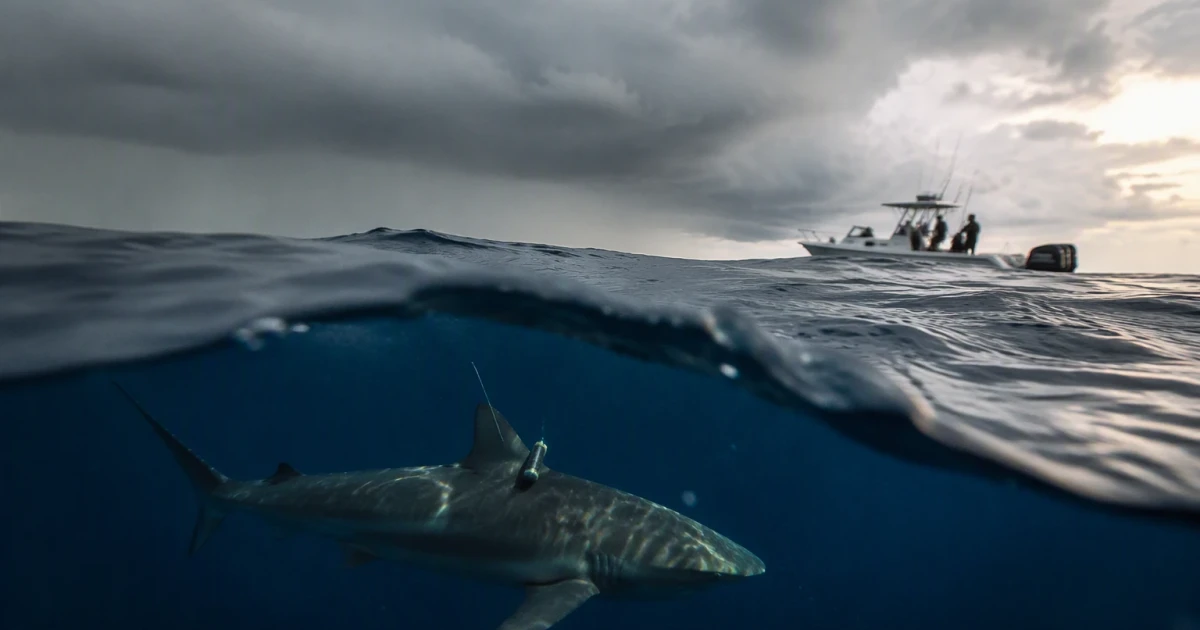 Scientists use sharks as living sensors to improve hurricane forecasts