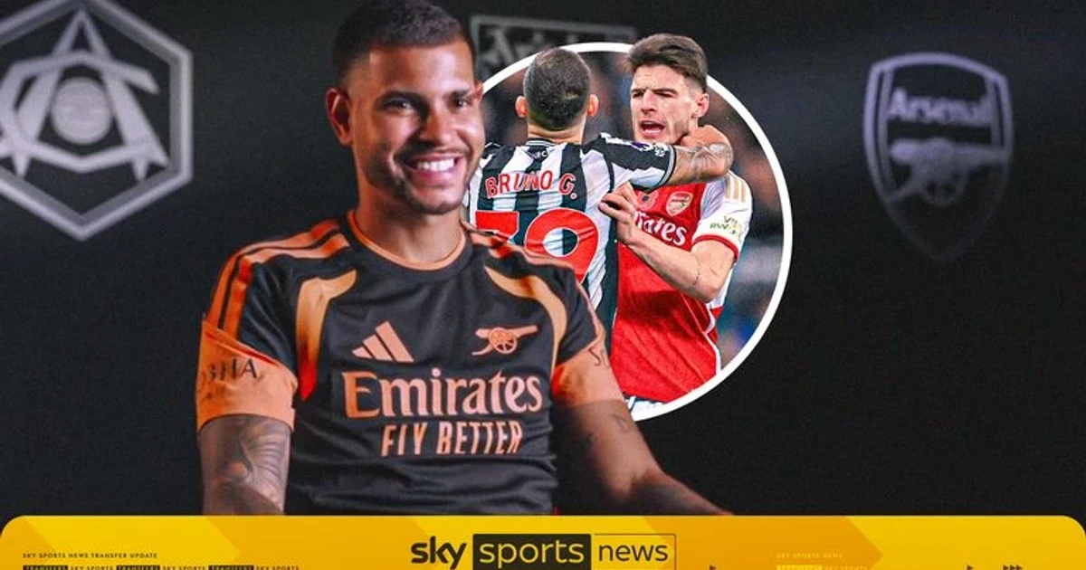 Arsenal sign Bruno Guimaraes from Newcastle for £75 million