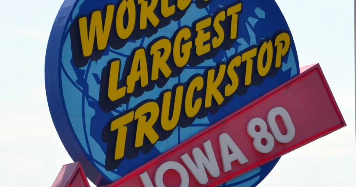 Iowa 80 truckstop serves as a city for America’s drivers