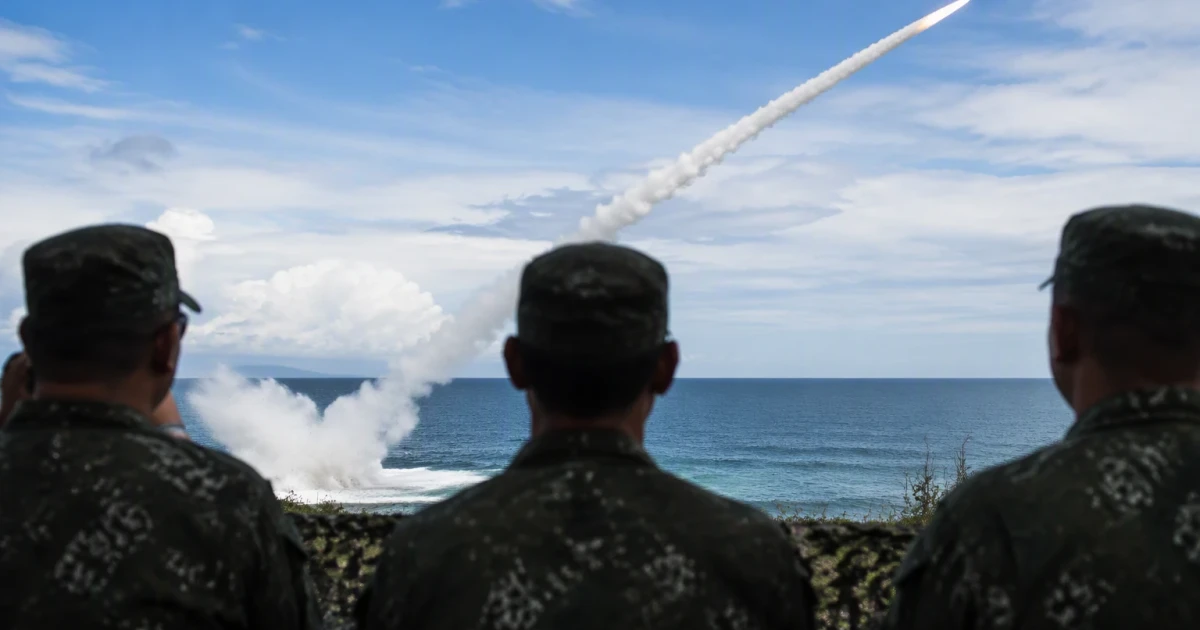Taiwan president oversees coastal strike drill amid China threat