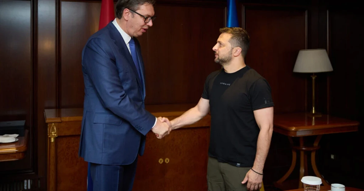 Zelenskyy visits Serbia as Russian strikes kill four in Kyiv region