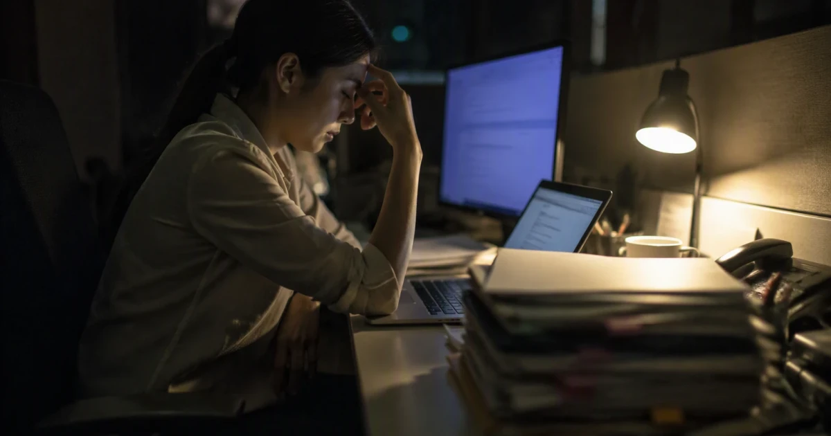 AI is saving time, but workers are not getting less busy