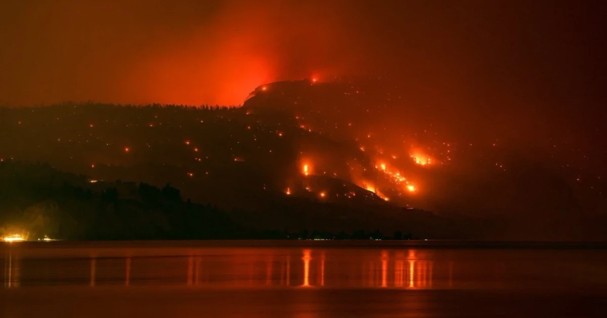 British Columbia wildfire triggers mass evacuations, first death confirmed