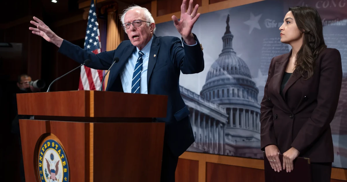 Sanders, Ocasio-Cortez propose moratorium on new AI data centers