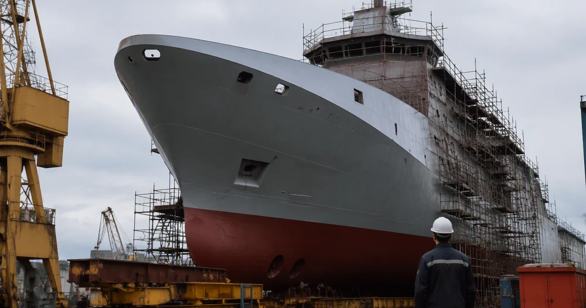 Vietnam starts building its largest homegrown anti-submarine warship