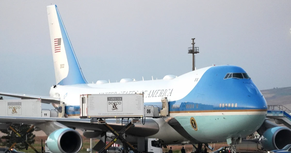 Trump secret plane swap hid location after Iran threat