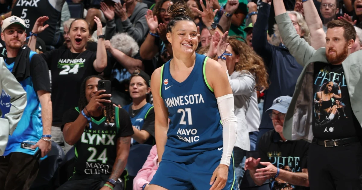 Kayla McBride sets WNBA 3-point record in Lynx win over Wings