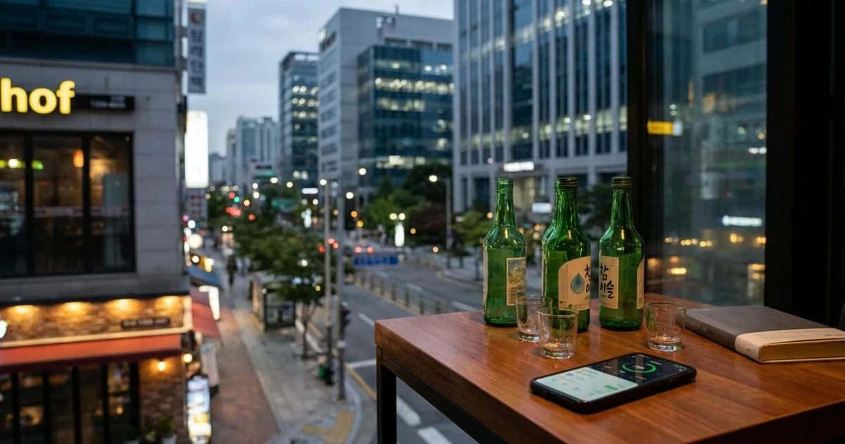 South Korea Sees Decline in After-Work Heavy Drinking