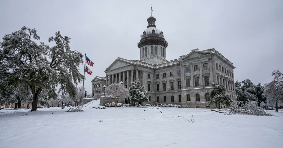 Record Snowfall, Deadly Cold Hit South: 2 Dead in Winter Storm