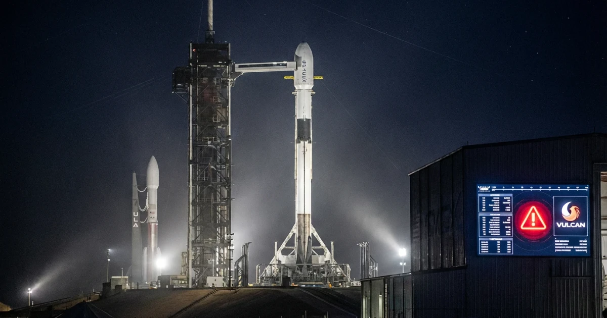 SpaceX Falcon 9 Replaces ULA Vulcan for Key GPS Launch