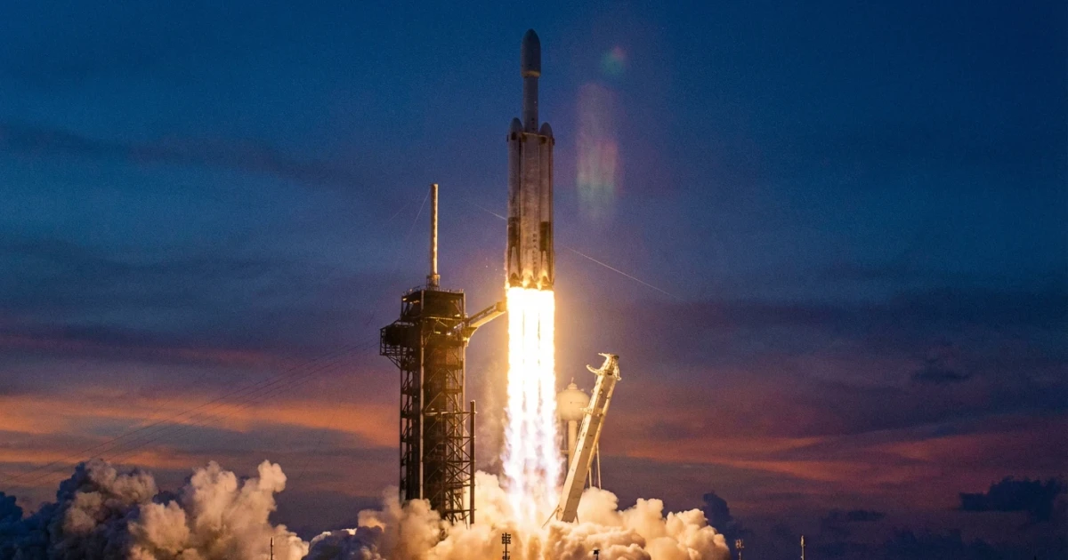 SpaceX Falcon Heavy Launches After 18-Month Pause