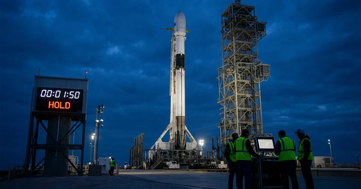 SpaceX Halts Falcon 9 Launches After Upper Stage Anomaly