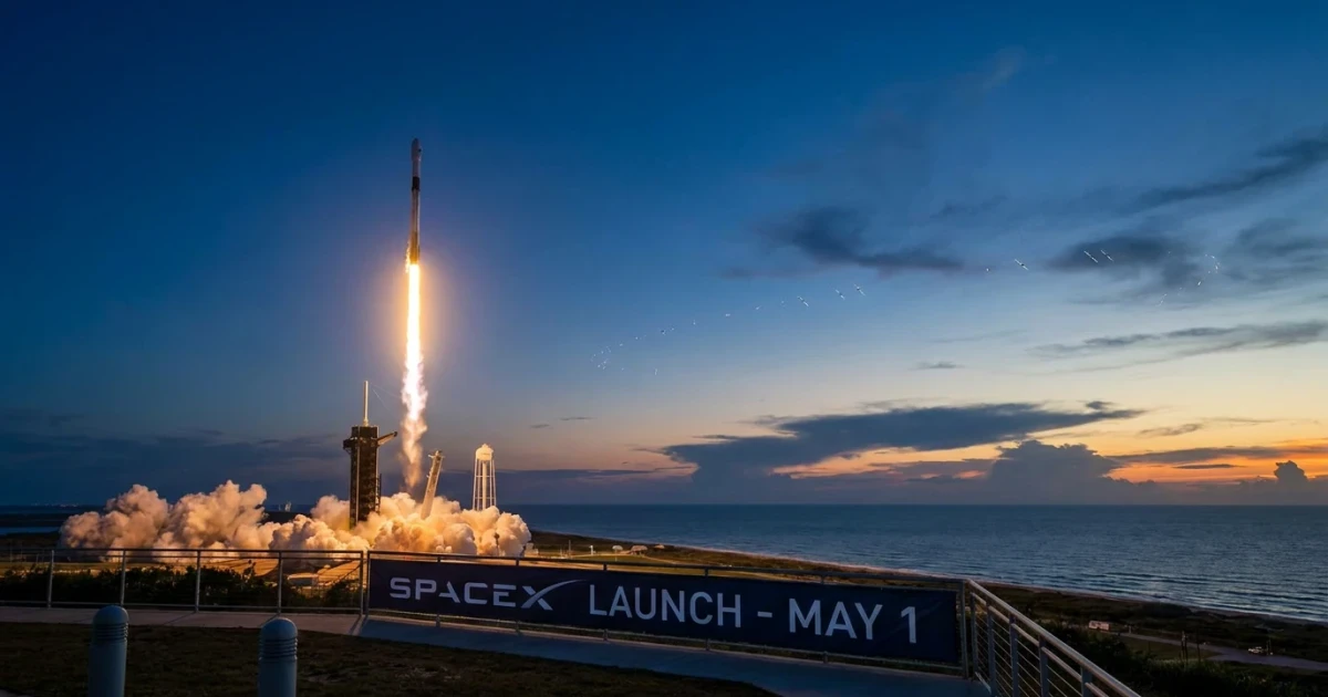 SpaceX Launches Starlink Mission from Cape Canaveral