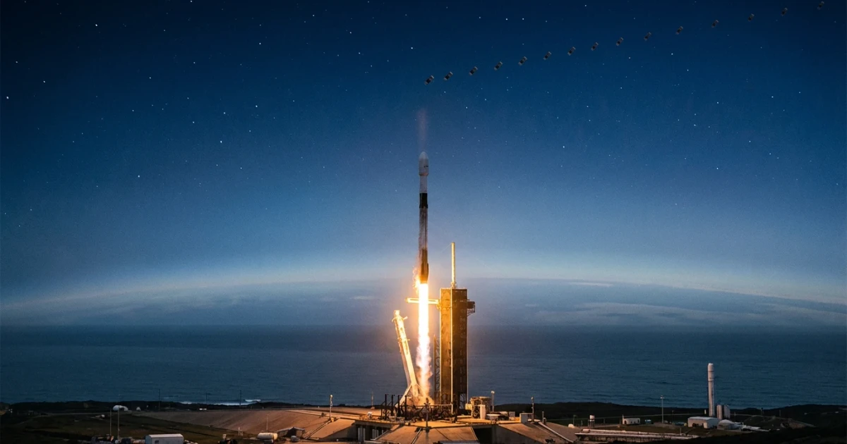 SpaceX Returns Falcon 9 to Flight, Launches 25 Starlink Satellites