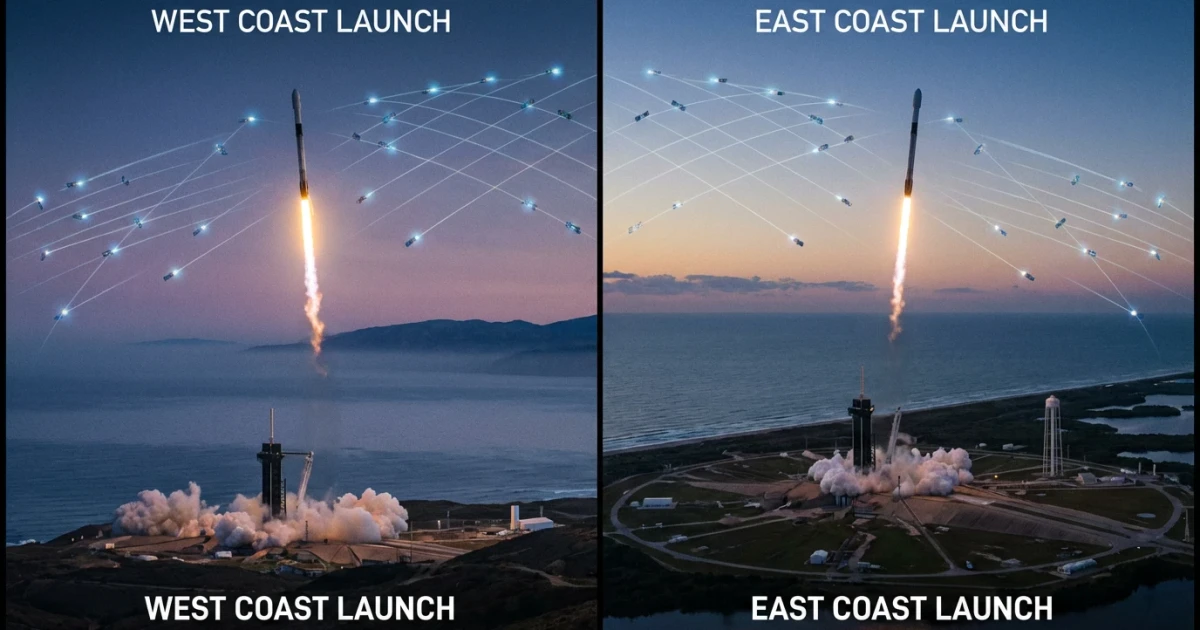 SpaceX Expands Starlink With Dual U.S. Launches