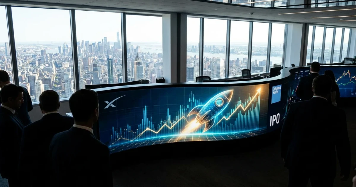 SpaceX Chooses Goldman Sachs to Lead Record IPO