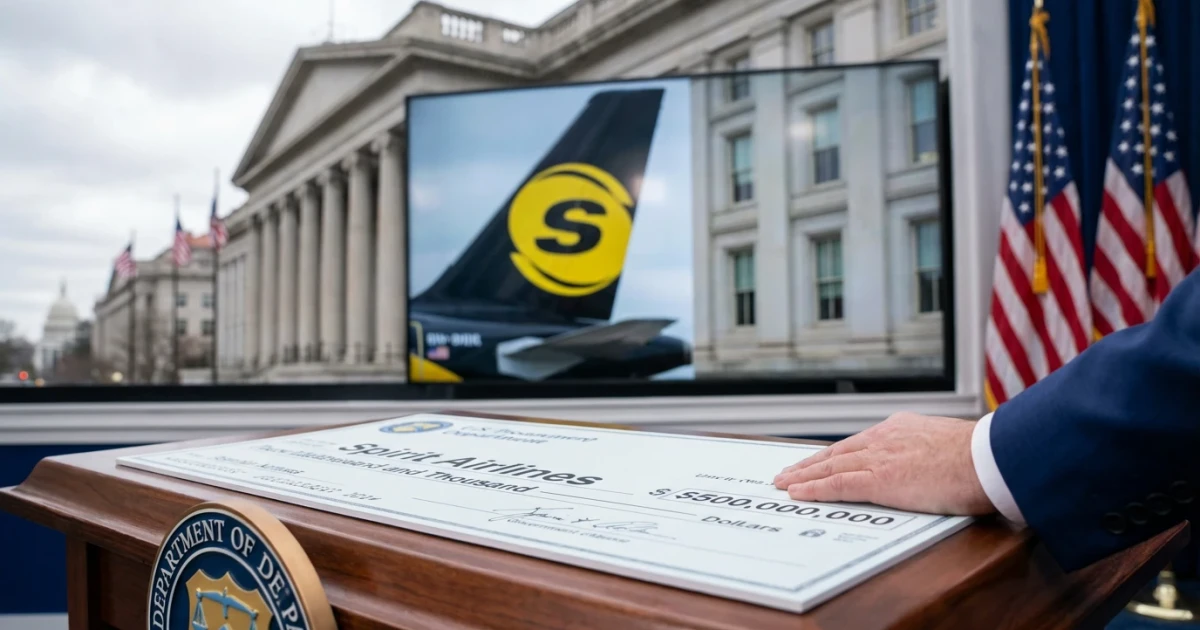 Spirit Airlines Nears $500M Bailout from Trump Administration