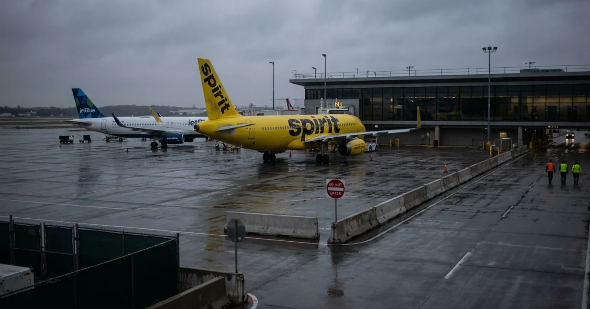 Spirit Airlines Shuts Down After Blocked JetBlue Merger