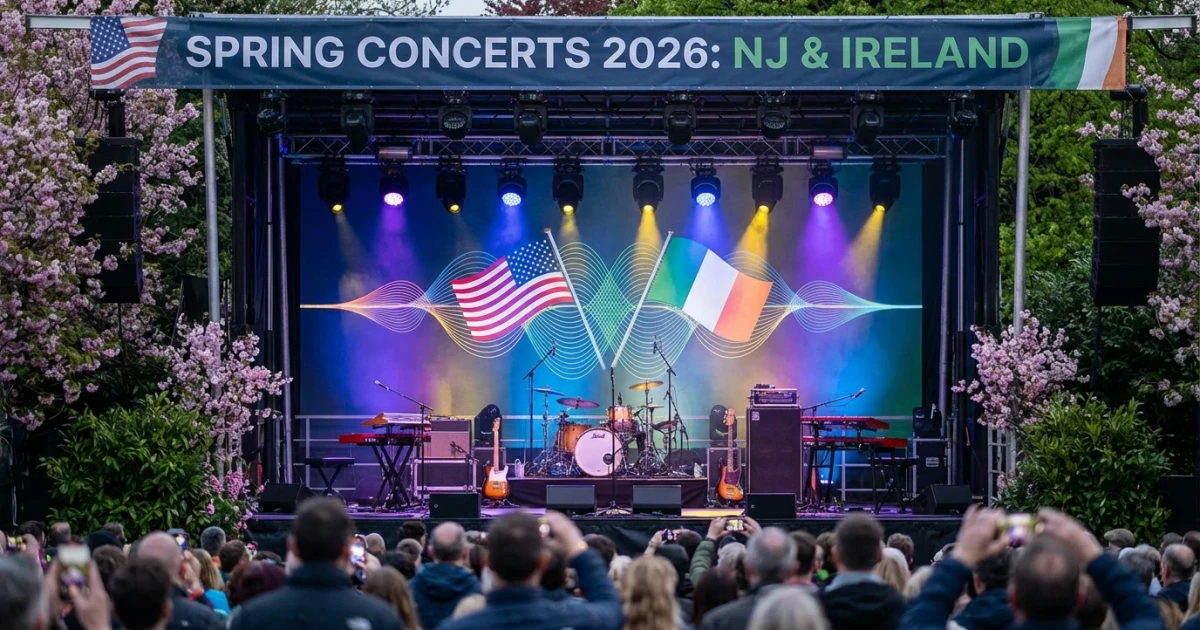 Spring Concerts Fill New Jersey and Ireland Calendars