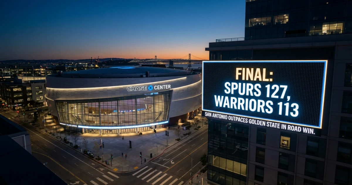 Spurs Beat Warriors 127-113 with Balanced Attack