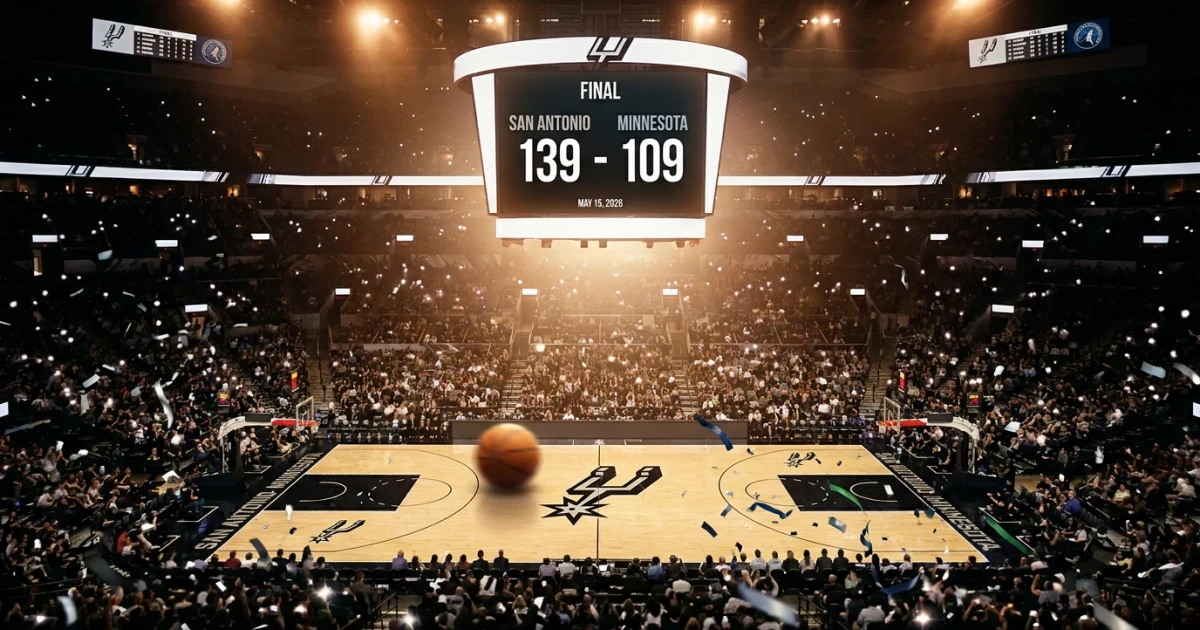 Spurs Defeat Timberwolves 139-109 in Playoff Blowout