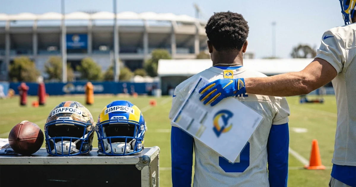 Stafford’s MVP Experience Guides Rookie Ty Simpson
