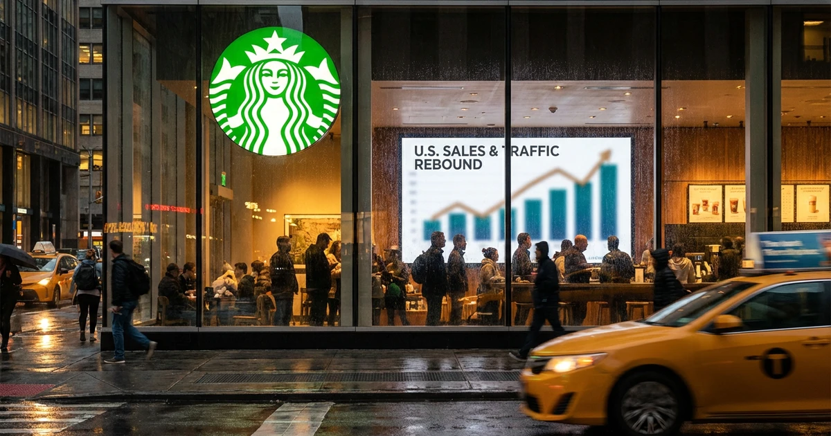 Starbucks Turnaround Ahead of Schedule as Sales Rebound