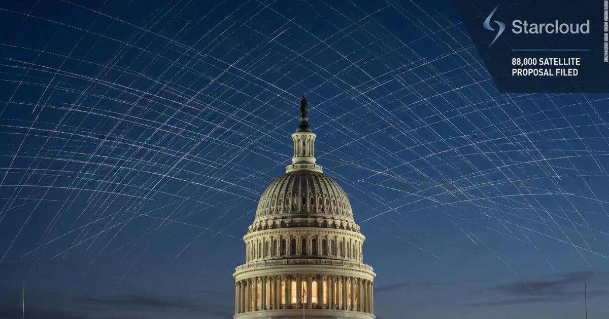 Starcloud Plans 88,000-Satellite Mega-Constellation