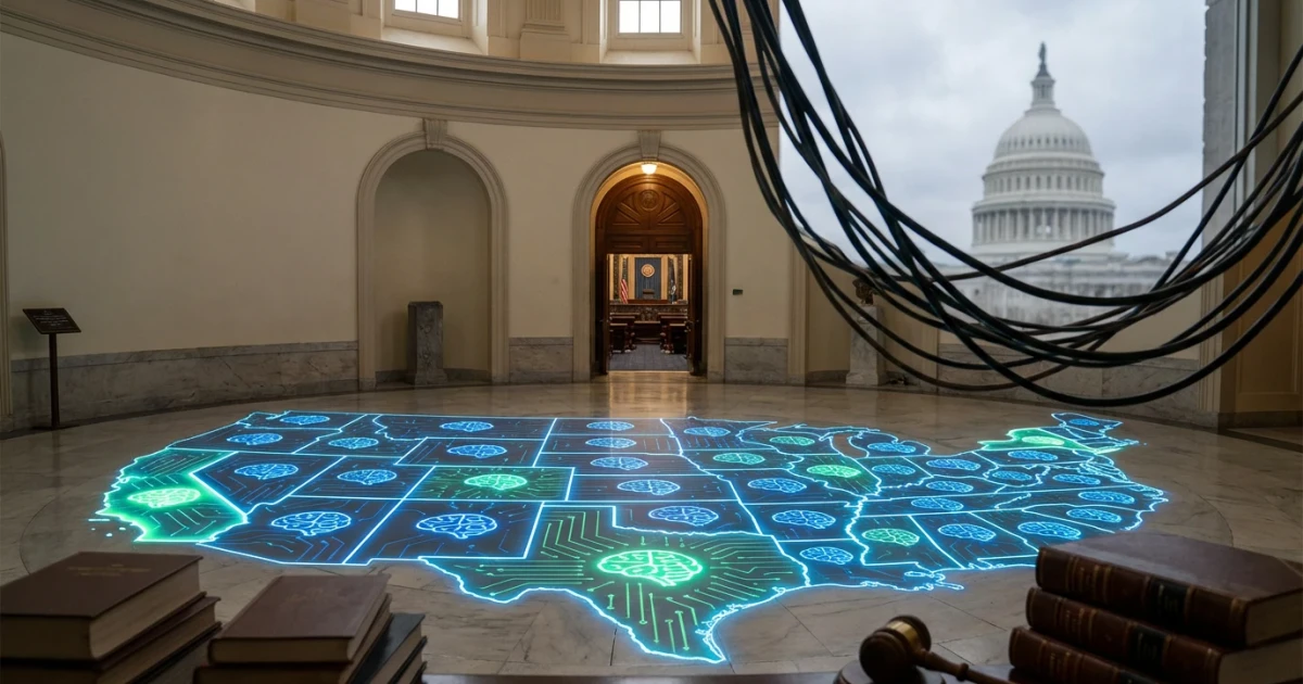 States Lead AI Regulation as Congress Stalls