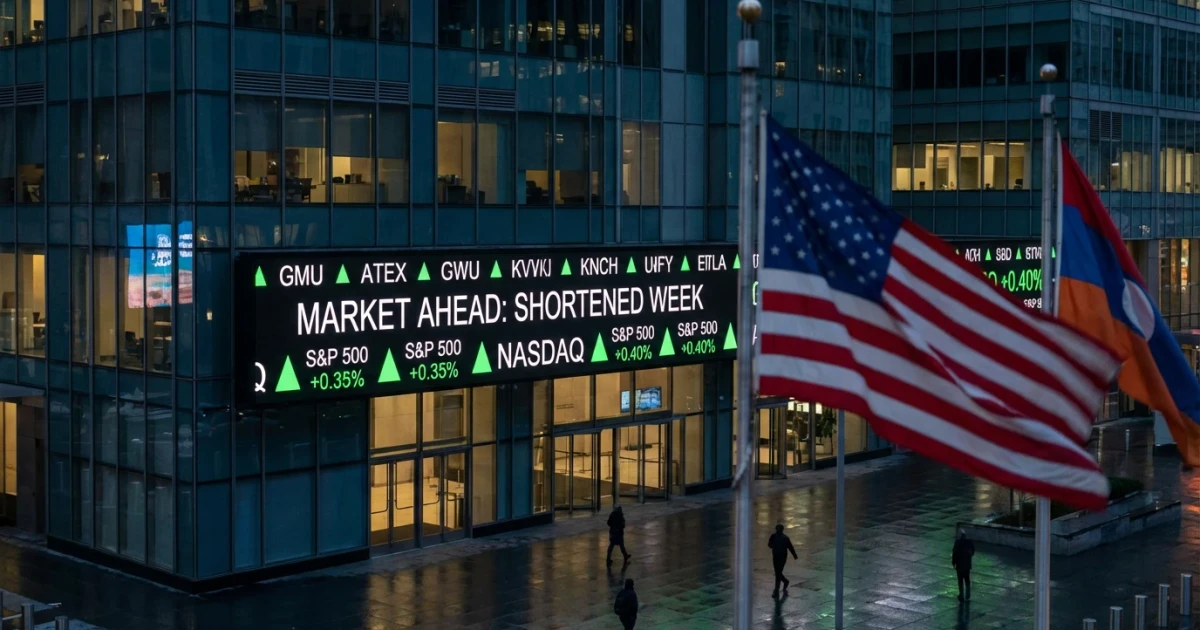 Stock Futures Rise Ahead of Shortened Trading Week