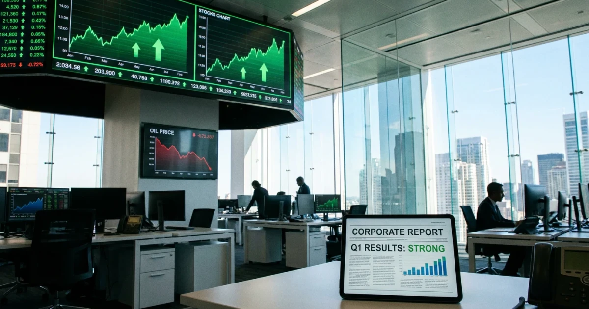Stock Futures Climb on Oil Retreat and Strong Earnings