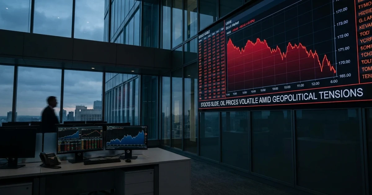 Stocks Fall for Fourth Week Amid Iran War Tensions