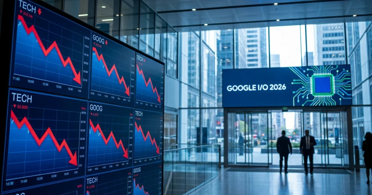 Stocks Fall as AI Leaders Slide, Google I/O Begins