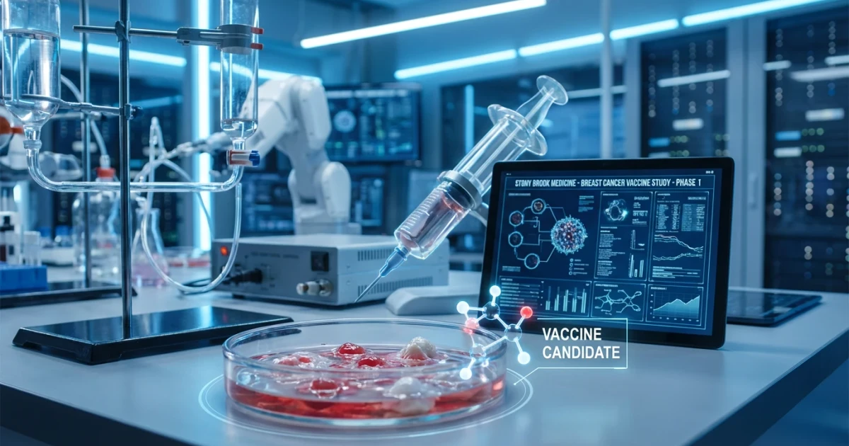 Stony Brook Medicine Studies Breast Cancer Vaccine