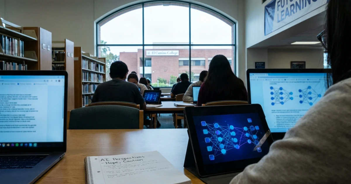 El Camino College Students Discuss AI in Education