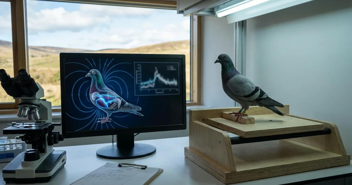 Study Uncovers Liver-Based Magnetoreception in Pigeons