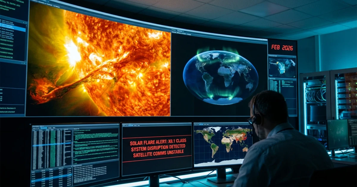 X8.1 Solar Flare Erupts from Sun: Earth Impact & Space Weather Alert