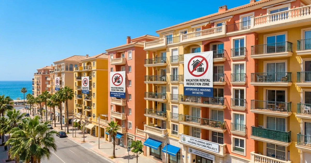 Sunny Destination Cuts 10,000 Vacation Rentals for Affordable Housing