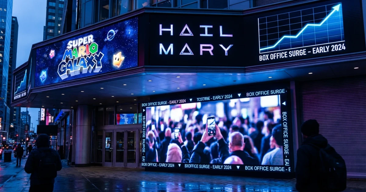 Super Mario Galaxy, Hail Mary Power Box Office Comeback