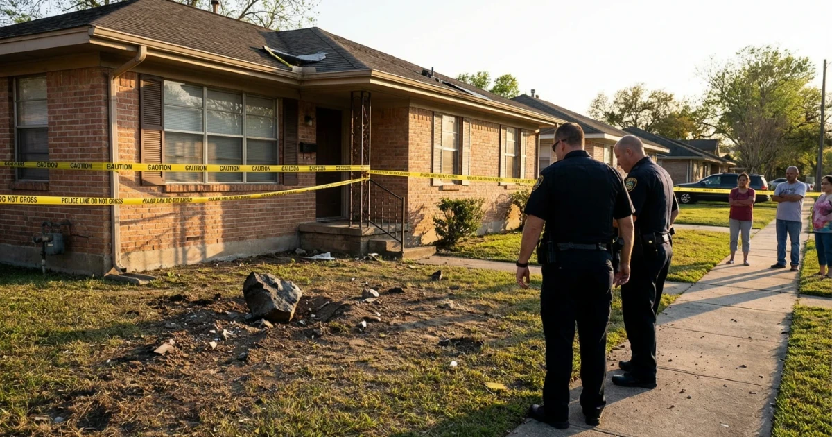 Suspected Meteorite Crash in Houston Prompts Investigation