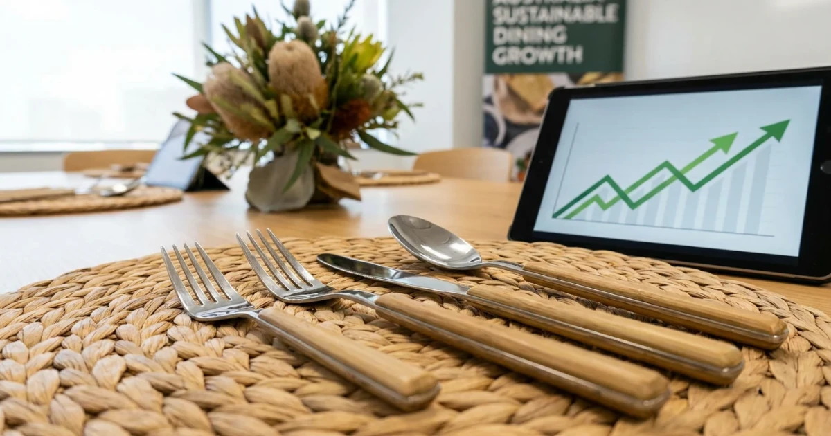 Sustainable Dining Fuels Australia Cutlery Market Growth