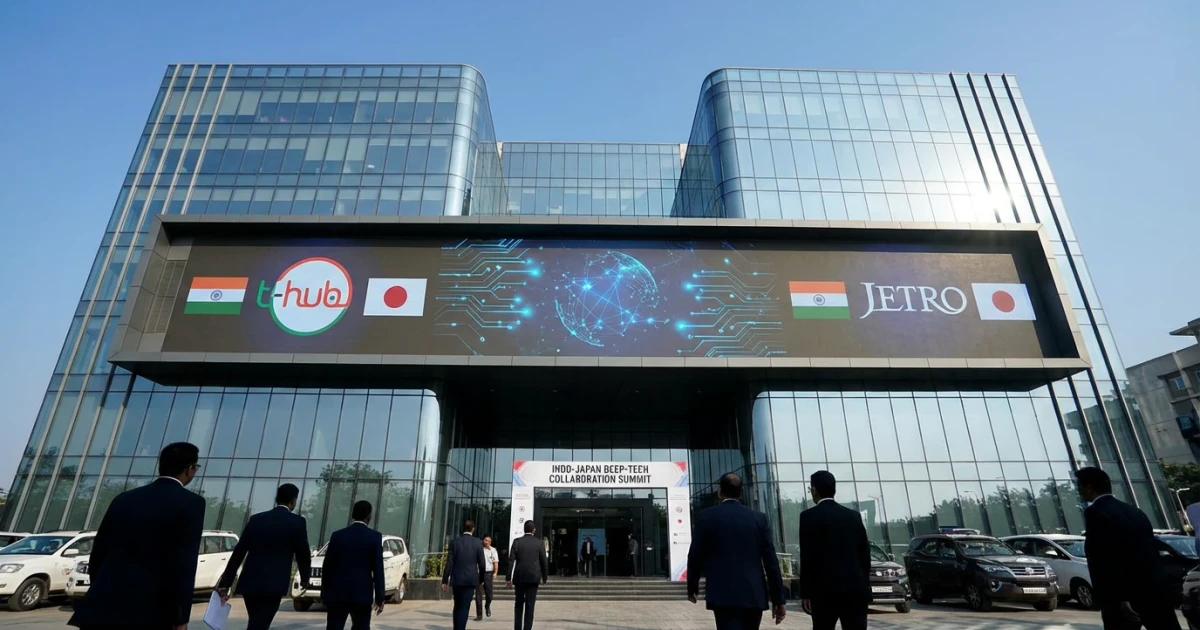 T-Hub and JETRO Announce Deep-Tech Startup Partnership