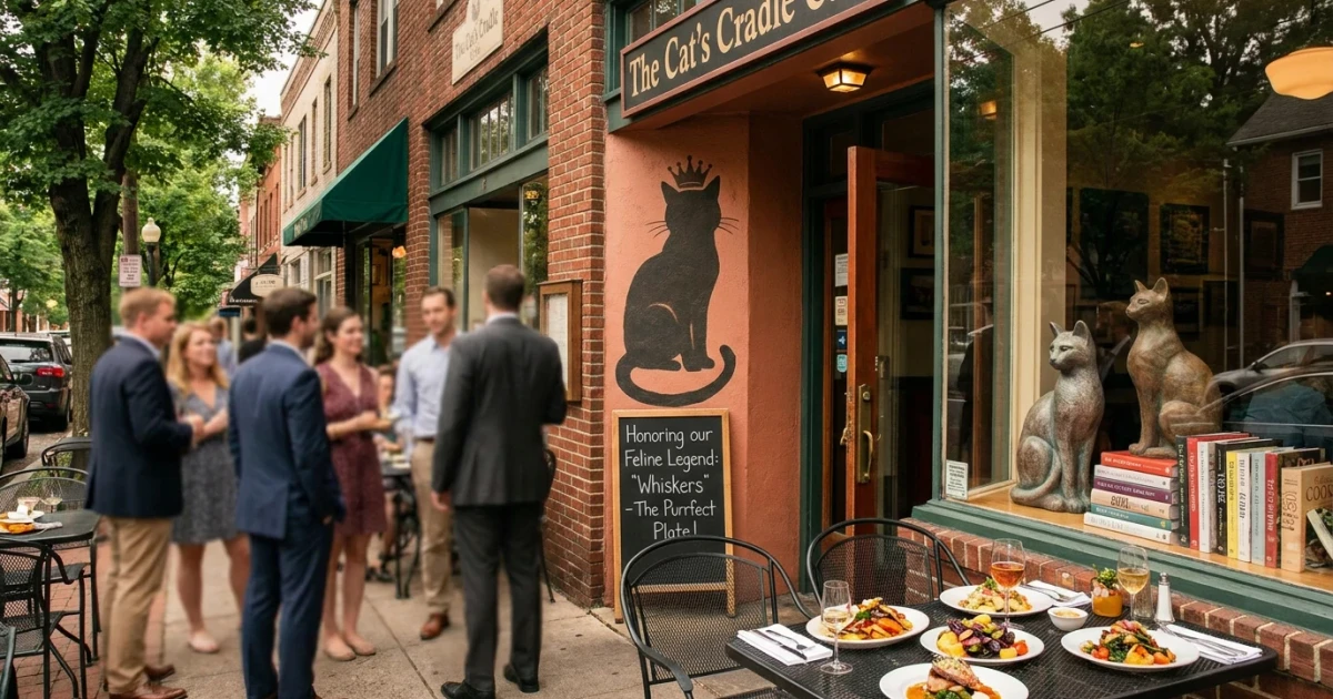 Takoma Park Restaurant Pays Tribute to Local Cat Legend