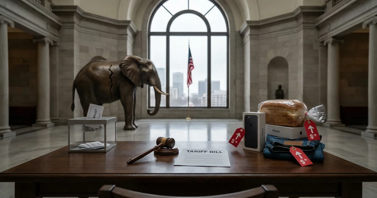 Tariff Vote Divides Republicans Over Consumer Costs
