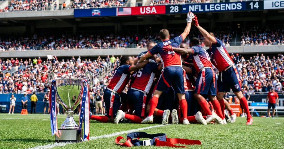 Team USA Dominates NFL Stars in Flag Football Classic